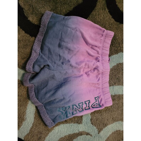 VS PINK EVERYDAY LOUNGE BOYFRIEND SHORTS dip dye M - Picture 3 of 5